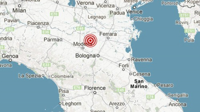 Пакетното придвижване продължава - силно земетресение и в Италия