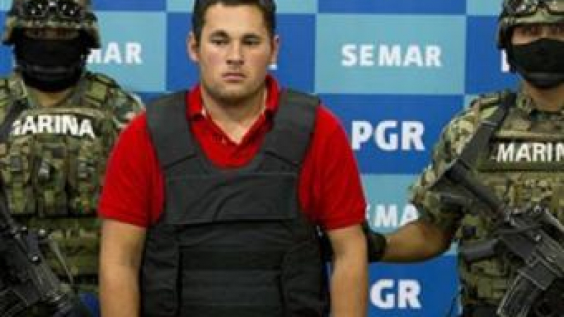 В Мексико арестуваха сина на най-издирвания наркобарон