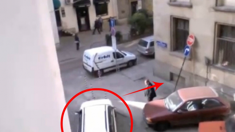 Скандален паркинг клип взриви нета (ВИДЕО)