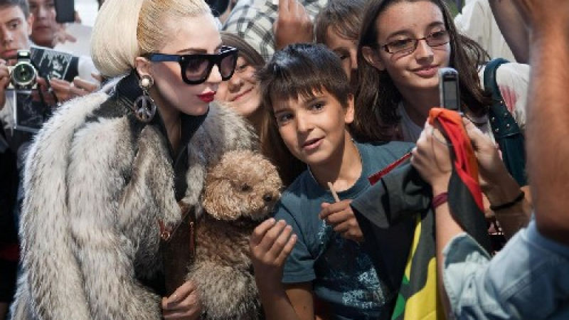 Лейди Гага подгрява за концерта в София с йога и чат