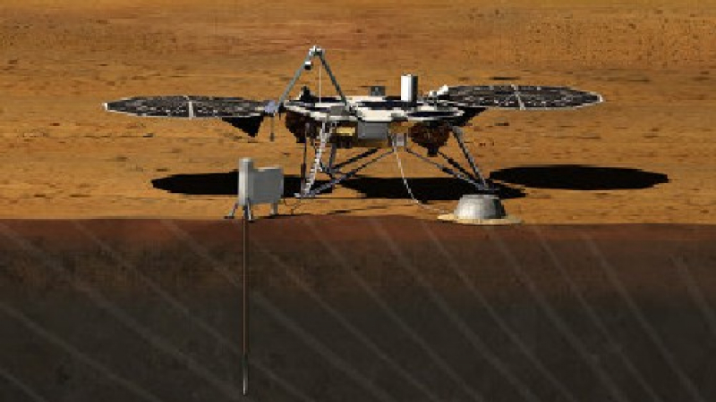 НАСА планира да изпрати нов апарат на Марс през 2016 г.
