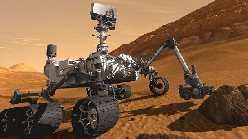 Марсоходът “Кюриосити” се счупи 