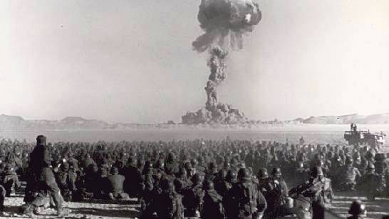 14.9.1954 г.: В СССР изпитват ядрено оръжие с войски
