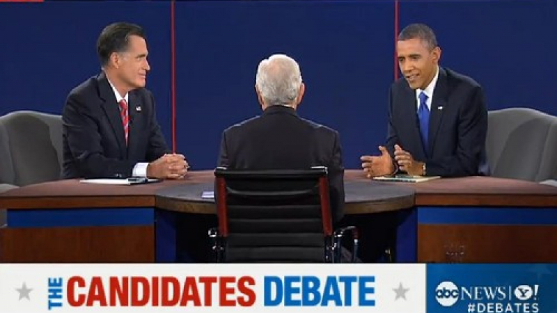 Барак Обама и Мит Ромни стартираха дебата си с въпроса за Либия 