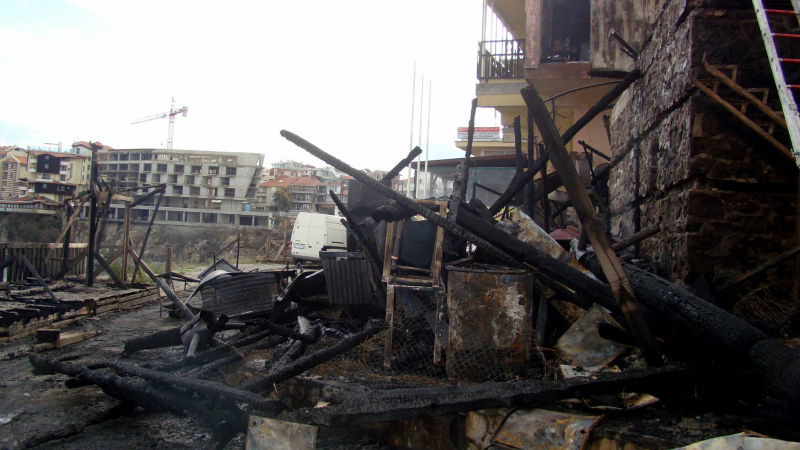 Изгорялата в Созопол къща е шести палеж в града само за месец 