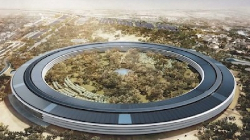 Новият кампус на Apple ще е готов през 2016 година