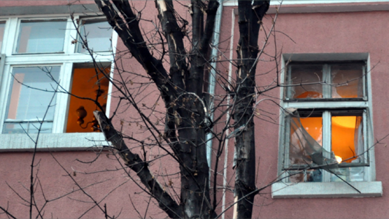 Газова бутилка гръмна на пъпа на Пловдив 