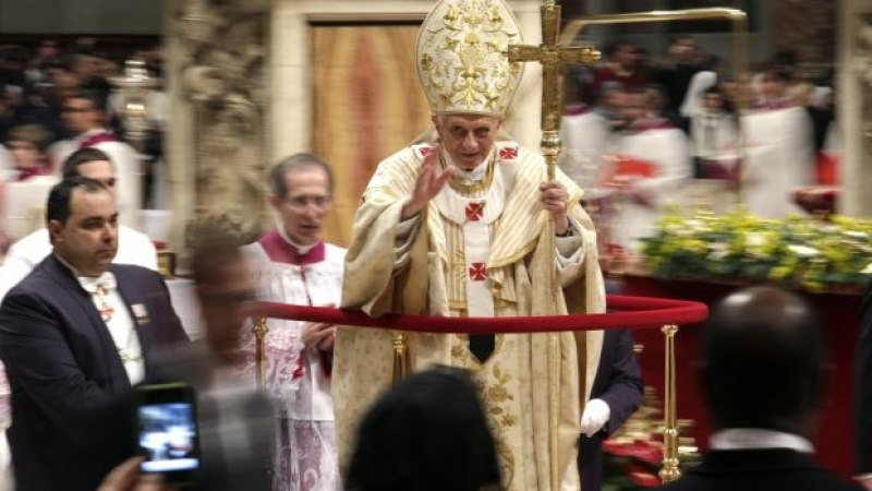 Папата отслужи рождественска меса