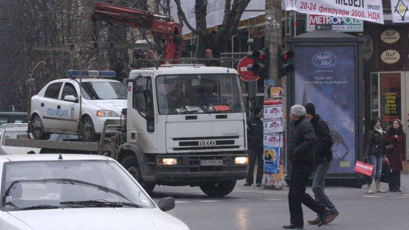 Паяците плъзват за неправилно паркирани коли в София 