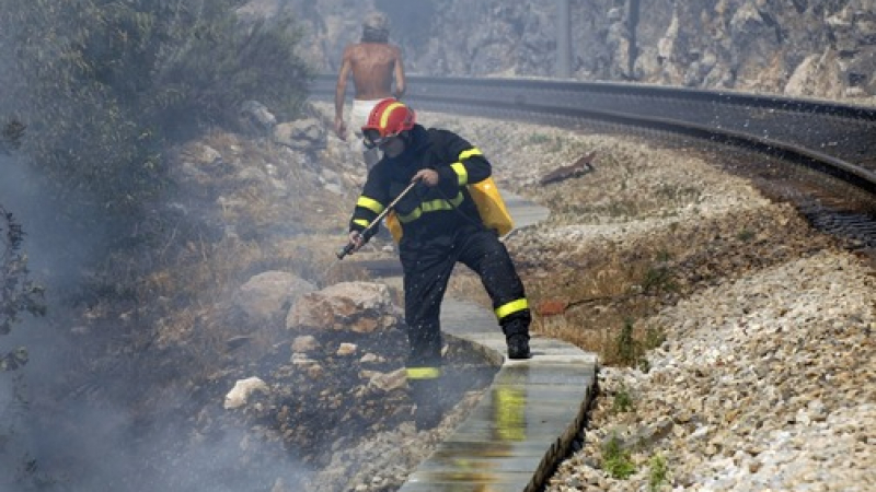 Избухна силна експлозия на жп линия край Загреб 