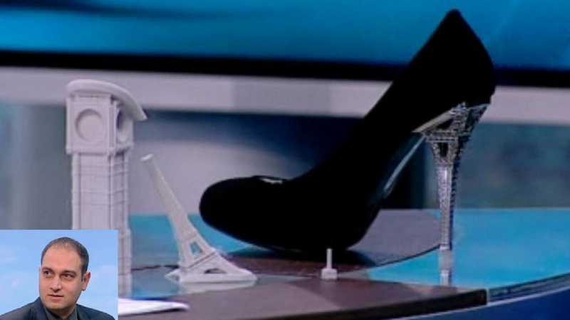 Българин прави обувки с формата на световни забележителности