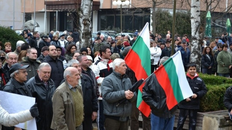 Невиждан от 1989 г. насам протест в Ботевград  
