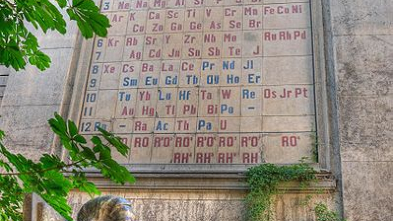 6.3.1869 г.: Огласена е за първи път Менделеевата таблица