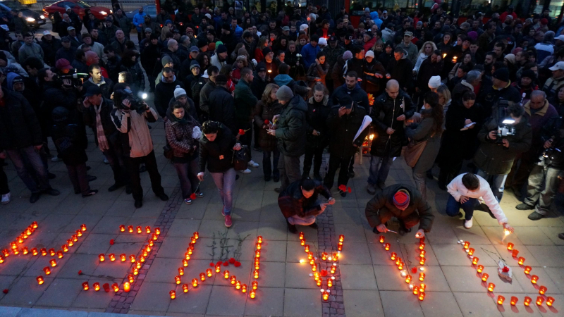 Национален траур в  памет на самозапалилия се Пламен Горанов