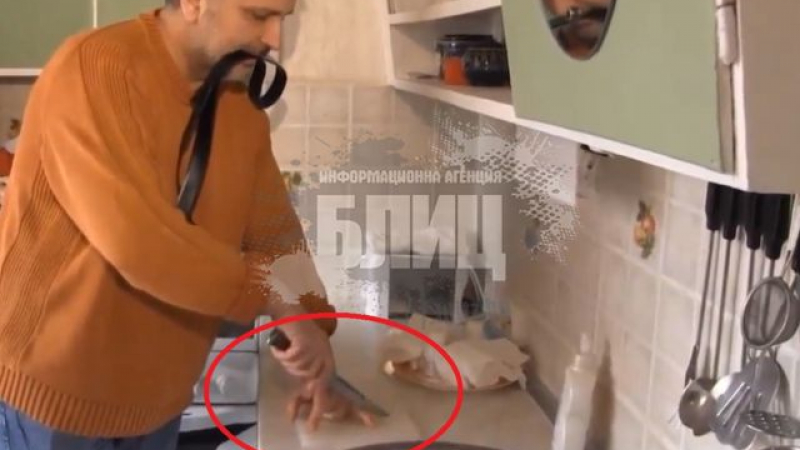 ШОКИРАЩО ВИДЕО: Бизнесменът Зартов си отряза пръста заради съдебната система!