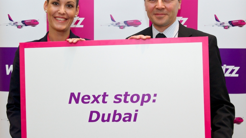 WIZZ AIR стартира новата линия София-Дубай