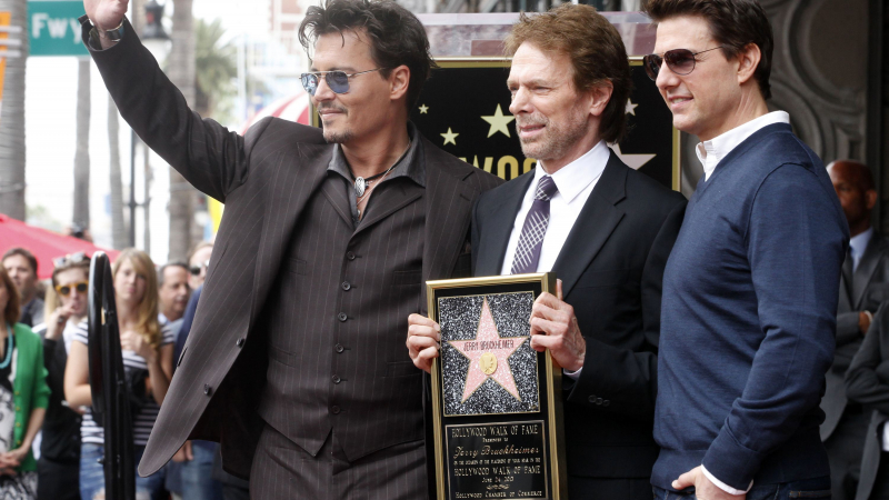 Джери Брукхаймър получи своя звезда на Алеята на славата след премиерата на „Самотният рейнджър”
