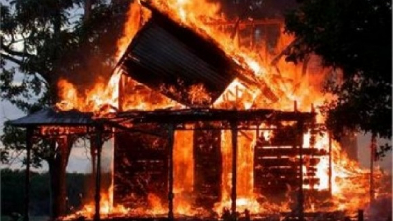 Огнен ад в Рисиманово, 100 животни изгоряха живи