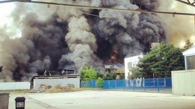 Пожар във фабрика на “Горение” в Марибор