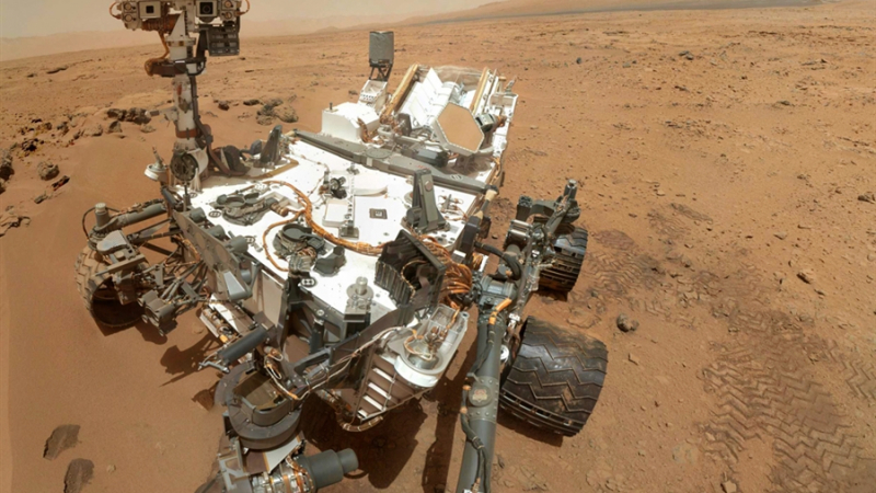 Марсоходът Curiosity пропя (ВИДЕО)