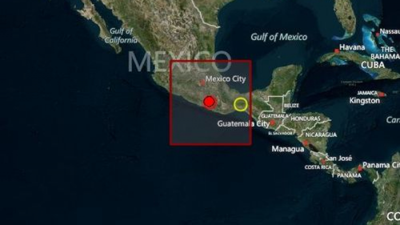 Трус с магнитуд 5,1 по Рихтер удари Мексико