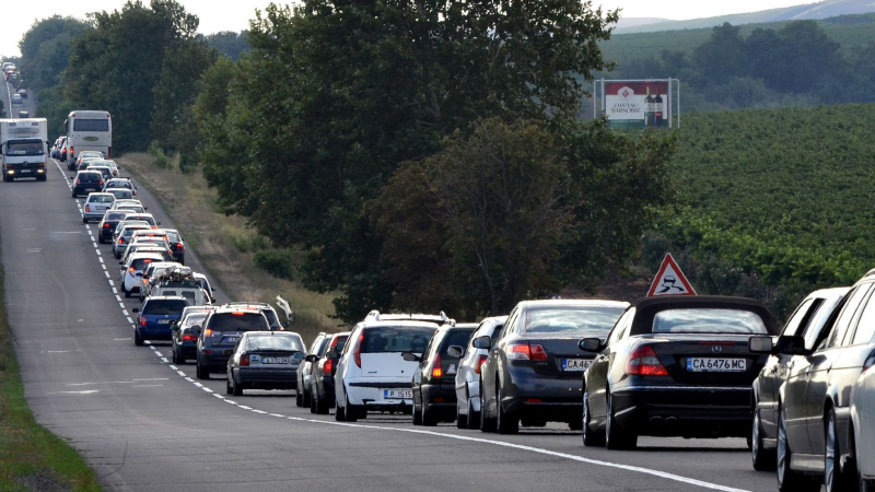 Отново кошмарен трафик в Бургас