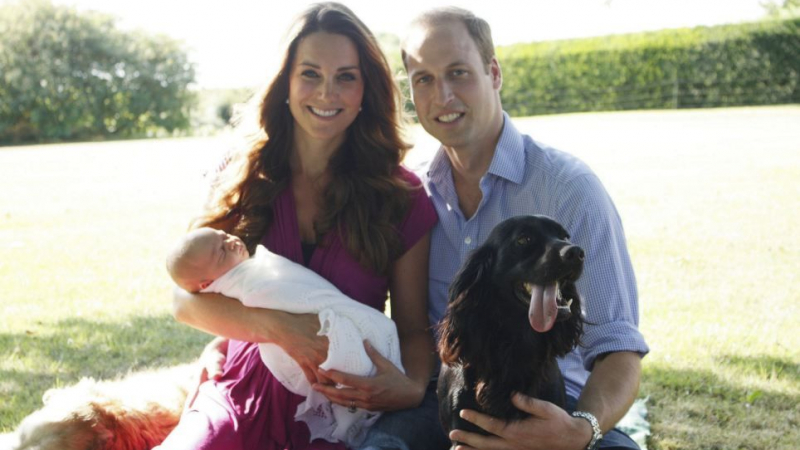 Ето ги! Първите официални снимки на кралското бебе на Кейт и Уилям 
