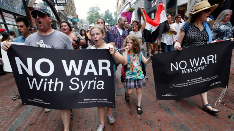 Повечето американци не искат удар по Сирия