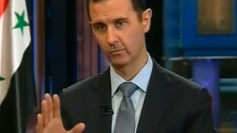 Башар Асад: Сирия ще предаде безусловно своите химически оръжия 