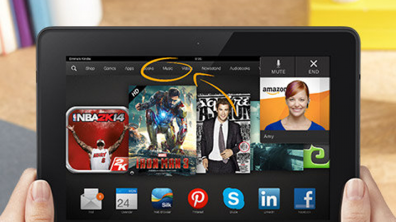 Amazon пусна новите подобрени таблети Kindle Fire HDX