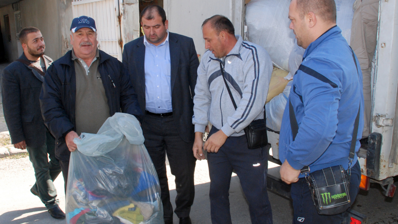 Камион с дарения изпратиха от хасковското мюфтийство за бежанците в Пъстрогор 