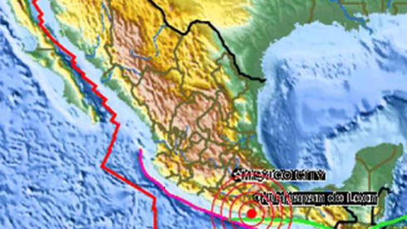 Силно земетресение разтърси Мексико