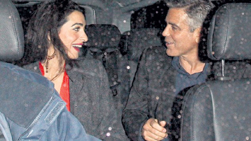 Джордж Клуни е приготвил колосална сума за раждането на близнаците! Амал ще бъде гледана повече от арабска принцеса