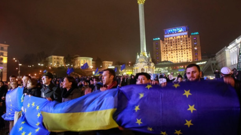 Военни от Николаев мобилизирани за протестите Киев 