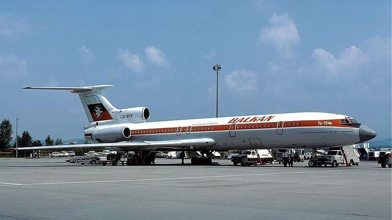 2.12.1977 г.:Български Ту-154 катастрофира край либийския град Тобрук