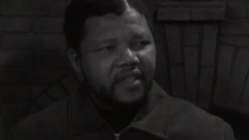 Вижте първото интервю на Нелсън Мандела (ВИДЕО)