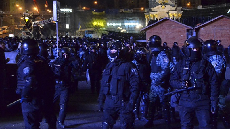 Спецчастите завзеха телевизионния център в Киев 
