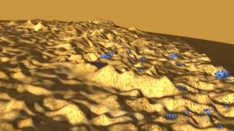 Вижте езерата и моретата на Титан (ВИДЕО)
