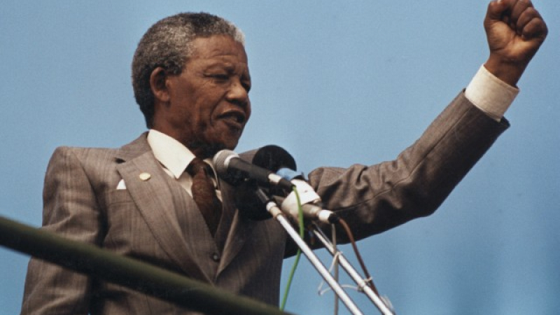 Нелсън Мандела обучаван от Мосад