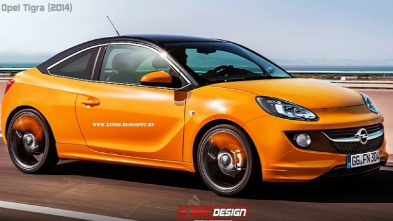 Невероятна идея за наследник на Opel Tigra