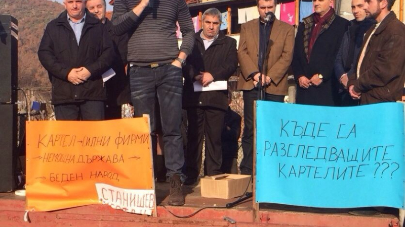 Протестиращите тютюнопроизводители дадоха думата на Бареков 