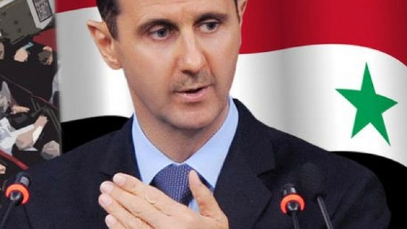 Башар Асад се появи на молитва в Дамаск