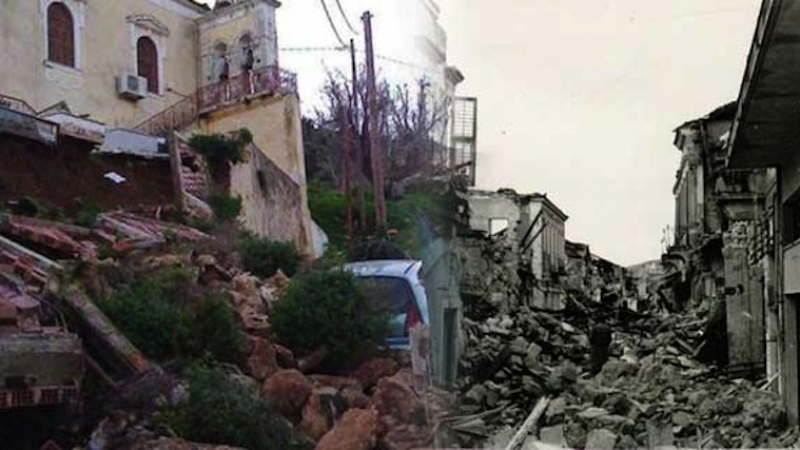 Гърци в епицентъра на труса: Чу се силен тътен и земята се разтресе