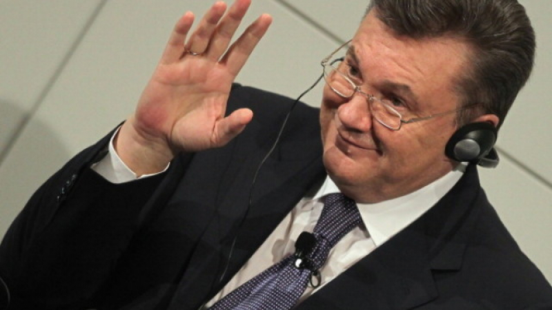 Янукович: В Украйна съм, няма да се оттеглям!