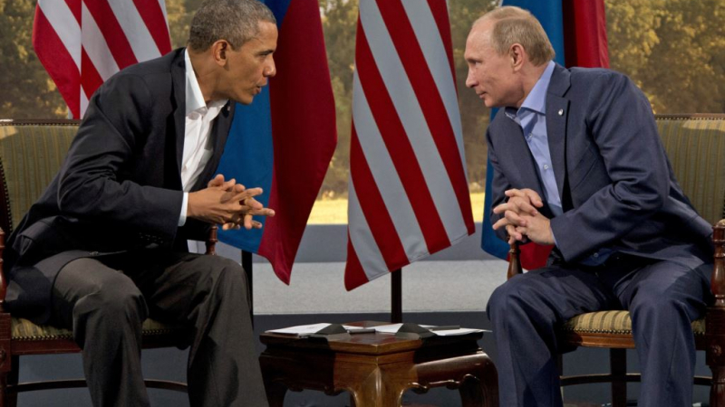 Путин и Обама говориха по телефона