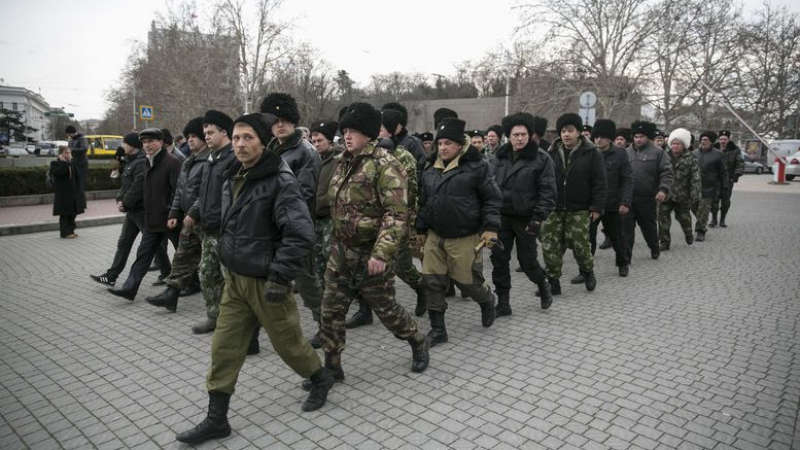 Кримските атамани изпращат казаците в Севастопол (ВИДЕО)