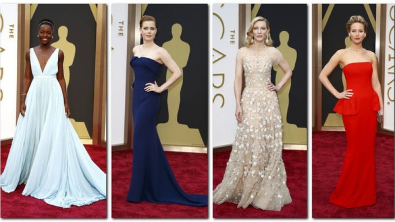 12 най-красиви рокли на &quot;Оскарите&quot; 2014 (ГАЛЕРИЯ) 