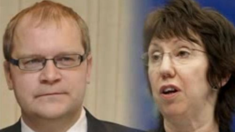 Външните министри на ЕС отказаха да коментират разговора между Аштън и Пает 