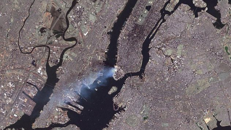 Вижте атентатите от 11 септември, заснети от космоса (ВИДЕО)