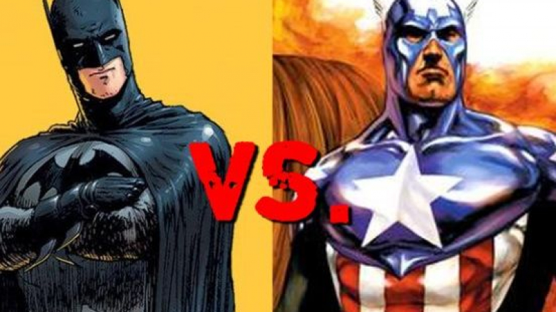 Капитан Америка се изправя сам срещу Батман и Супермен